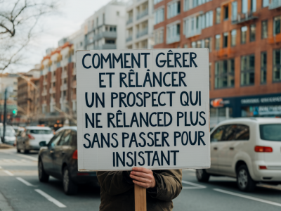 Comment gérer et relancer un prospect qui ne répond plus sans passer pour insistant